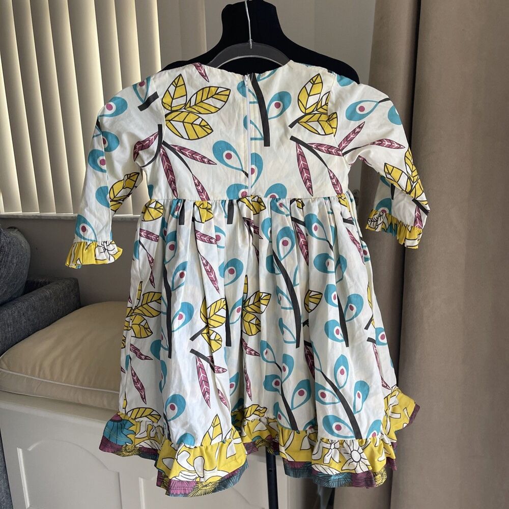 Jelly The Pug faux wrap ruffle Layers Dress 5 - Picture 3 of 8